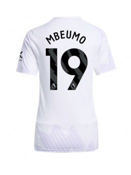 Manchester United Bryan Mbeumo #19 Replika Borta Kläder Dam 2025-26 Kortärmad